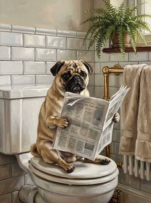 Example of The Morning Paper pet portrait