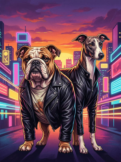 Example of The Buddy Movie pet portrait