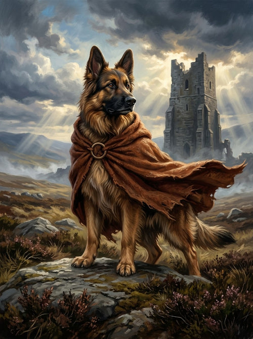 Example of Fantasy Quest pet portrait